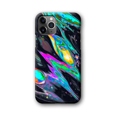 Abstract Colour Galaxy Aurora Colour 3D Hardcase Phone Case