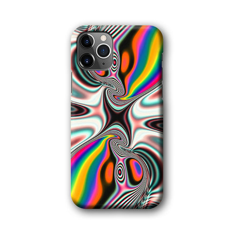 Abstract Colour Vision Illusion 3D Hardcase Phone Case