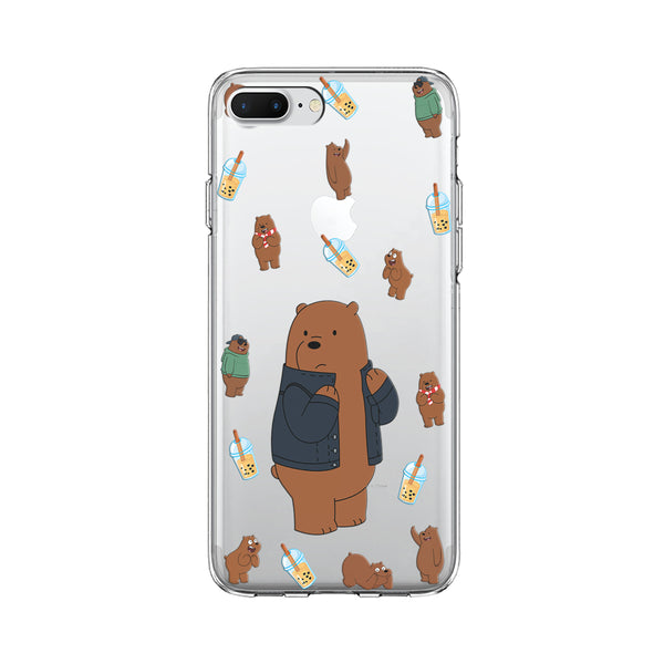 We Bare Bears Grizzly Softcase Clear