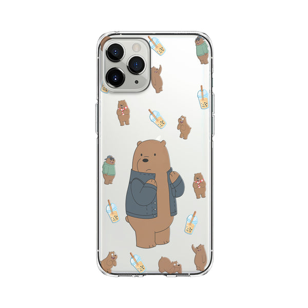 We Bare Bears Grizzly Softcase Clear