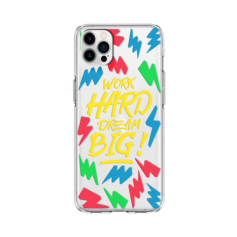Work Quote Dream Big Softcase Clear