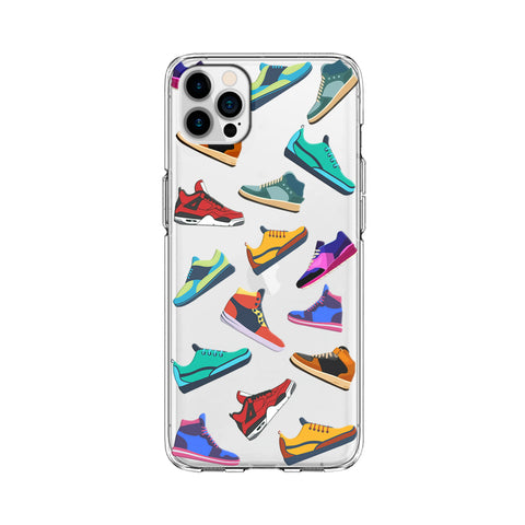 Wallpaper Travel and Sports Shoes Softcase Clear