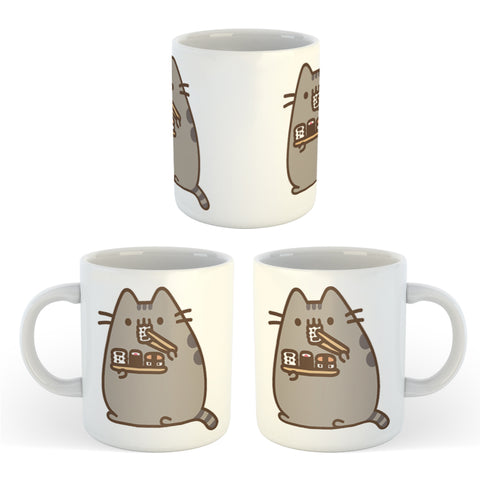 Cat Eat Sushie Mug