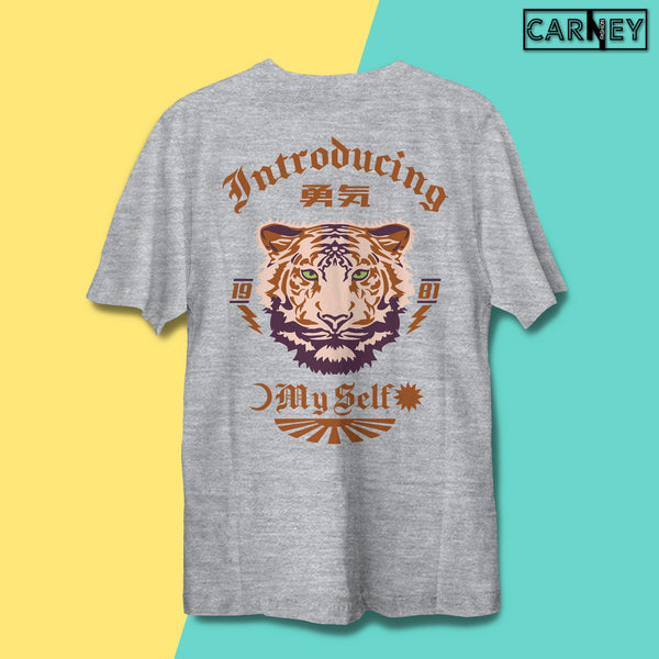 Kaos Tiger Style My Self T-Shirt Premium Cotton Combed Short Sleeve