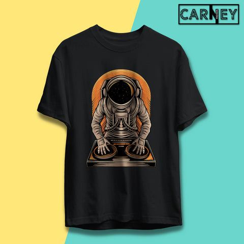 Kaos DJ Astronout Style Cotton Combed Short Sleeve